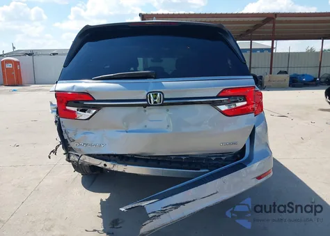 2023 Honda Odyssey Touring from USA, damaged, VIN 5FNRL6H86PB037951